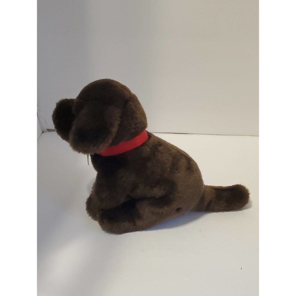 FAO Schwarz Adopt A Pet Toy Plush Chocolate Labrador Puppy - Picture 5 of 10